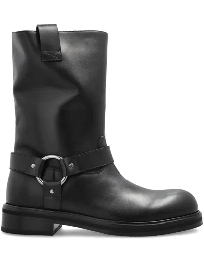 DOLCE & GABBANA HARNESS STRAP BOOTS