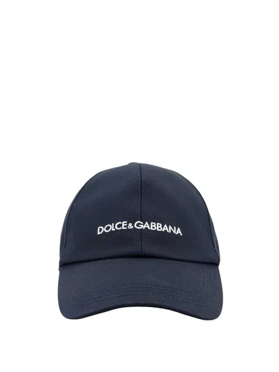 Dolce & Gabbana Hat In Blue