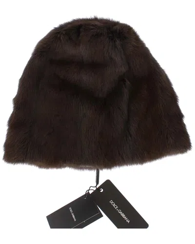 Dolce & Gabbana Hat In Brown