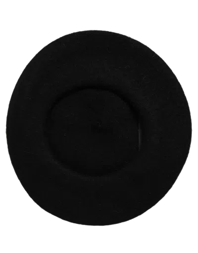 Dolce & Gabbana Hat10093 Wool And Cashmere Blend Beret In Black