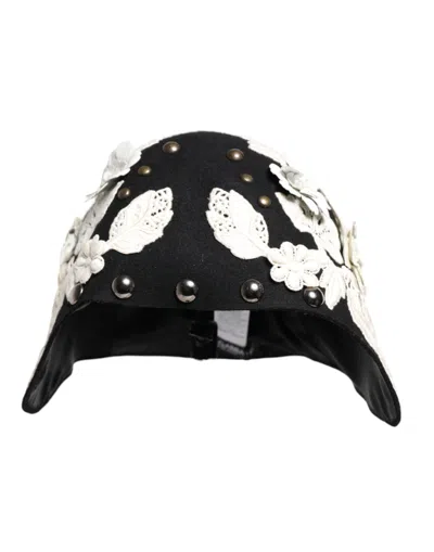Dolce & Gabbana Ms838 Cloche Hat In Metallic