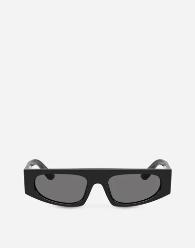 Dolce & Gabbana Hawaii Sunglasses In Black