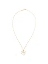 Dolce & Gabbana Women Heart And Logo Necklace In Gold