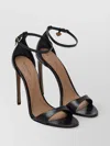 Dolce & Gabbana Heart Charm Open Toe Smooth Finish Sandals