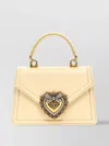 Dolce & Gabbana Heart Detail Chain Strap Top Handle