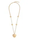 Dolce & Gabbana Heart-pendant Necklace In Gold