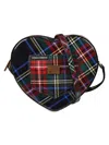Dolce & Gabbana Heart-shaped Leather Shoulder Bag In Black