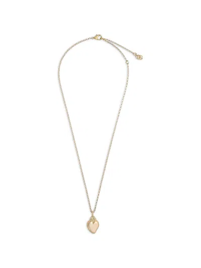 Dolce & Gabbana Heart-pendant Necklace In Gold