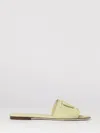 Dolce & Gabbana Dolce &amp; Gabbana Dg Leather Sandals  In Gold