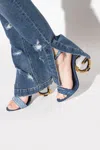 Dolce & Gabbana Heeled Sandals In Blue