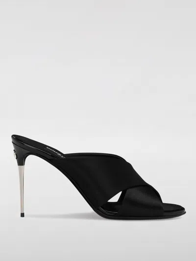 DOLCE & GABBANA HEELED SANDALS DOLCE & GABBANA WOMAN COLOR BLACK,F54695002