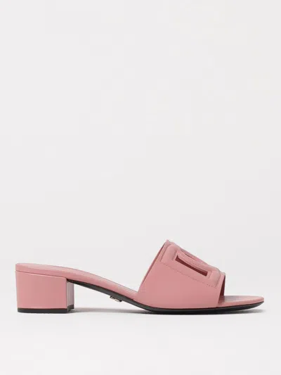 DOLCE & GABBANA HEELED SANDALS DOLCE & GABBANA WOMAN COLOR PINK,G43872010