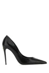 Dolce & Gabbana Black Python Pumps In Black