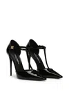 Dolce & Gabbana Dg Patent Leather Pumps In Black