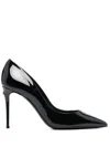 Dolce & Gabbana Pointed Shallow-mouthed High-heeled Shoes In Black