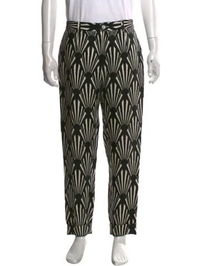 Pre-owned Dolce & Gabbana Hemp Pants In Black