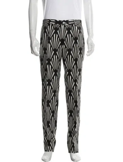 Pre-owned Dolce & Gabbana Hemp Pants In Black
