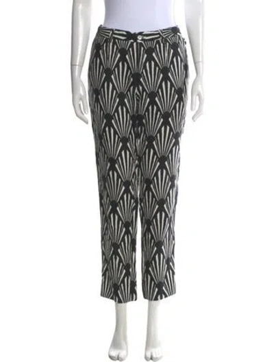Pre-owned Dolce & Gabbana Hemp Skinny Leg Pants In Multi