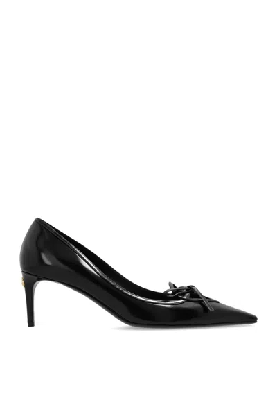 Dolce & Gabbana High Heel Shoes In Black