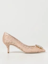 Dolce & Gabbana High Heel Shoes  Woman Color Beige