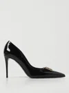 Dolce & Gabbana Women's Leather Pumps In Schwarz