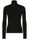 Dolce & Gabbana Cashmere Turtle-neck Sweater In Black