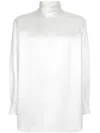 Dolce & Gabbana Dolce&gabbana White Silk Turtleneck