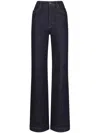 Dolce & Gabbana High-rise Flared Jeans In Black