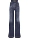 Dolce & Gabbana High-rise Flared Jeans In Blue