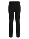 Dolce & Gabbana Fitted Pants With Back Pocket And Belt Loops In Black