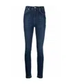 Dolce & Gabbana High-rise Skinny Jeans In Blue