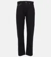 Dolce & Gabbana High-rise Slim Jeans In Black