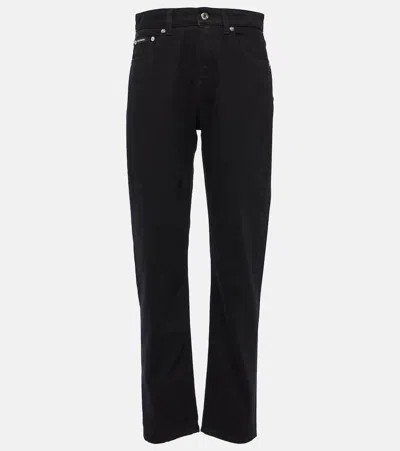 Dolce & Gabbana High-rise Slim Jeans In Black
