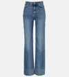 Dolce & Gabbana High-rise Straight Jeans In Blue