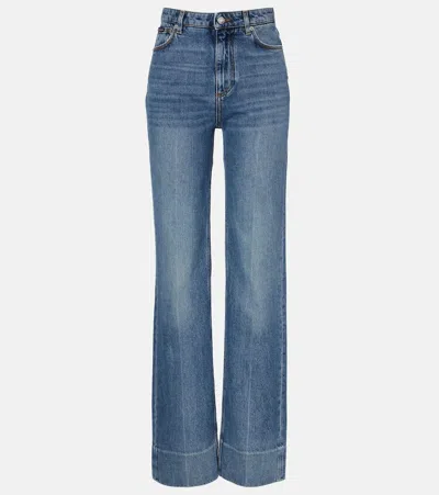 DOLCE & GABBANA HIGH-RISE STRAIGHT JEANS