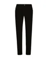 Dolce & Gabbana High-rise Straight-leg Jeans In Black