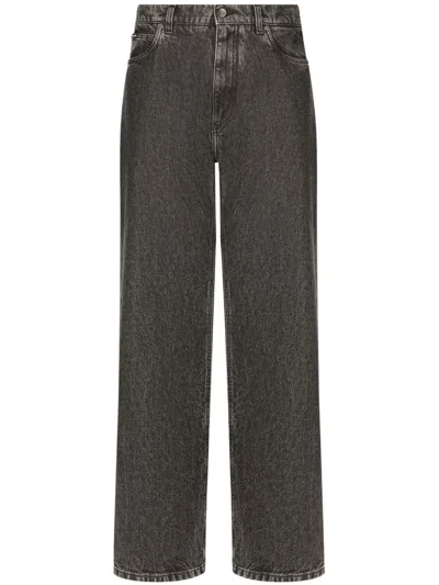 DOLCE & GABBANA HIGH-RISE STRAIGHT-LEG JEANS