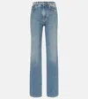 Dolce & Gabbana High-rise Wide-leg Jeans In Blue