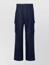 Dolce & Gabbana Logo-plaque Drawstring Cargo Trousers