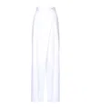 Dolce & Gabbana High-waist Flared Trousers In White