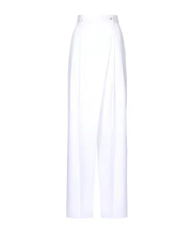 DOLCE & GABBANA DOLCE  GABBANA FLARED POPLIN PANTS
