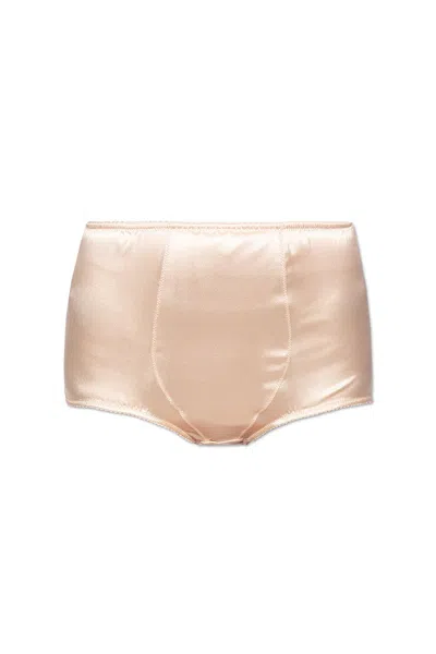 DOLCE & GABBANA HIGH WAIST LACE BRIEFS