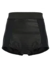 DOLCE & GABBANA DOLCE & GABBANA HIGH WAIST SATIN PANTIES