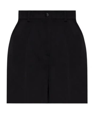 DOLCE & GABBANA DOLCE  GABBANA GABARDINE TUXEDO SHORTS