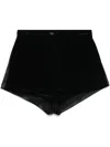 Dolce & Gabbana High-waist Shorts In Schwarz
