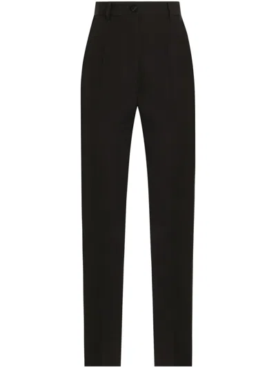 DOLCE & GABBANA HIGH-WAIST TAILORED TROUSERS