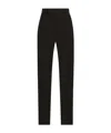 Dolce & Gabbana High-waist Tailored Trousers In Black