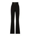 Dolce & Gabbana Milano Pants With Buttons In Black