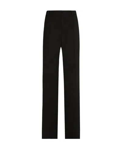 DOLCE & GABBANA DOLCE  GABBANA HIGH-WAIST PRESSED CREASE TROUSERS