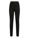 Dolce & Gabbana Elastic Waist Leggings In Black